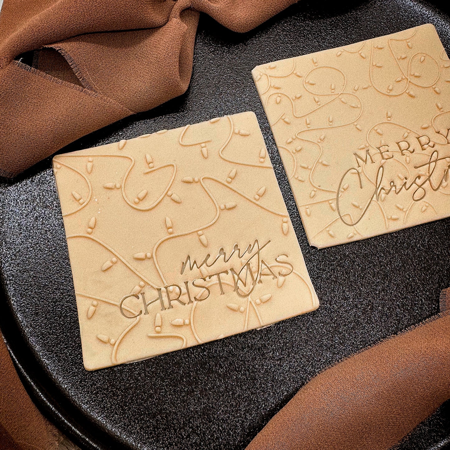 CHRISTMAS LIGHT PATTERN EMBOSSER