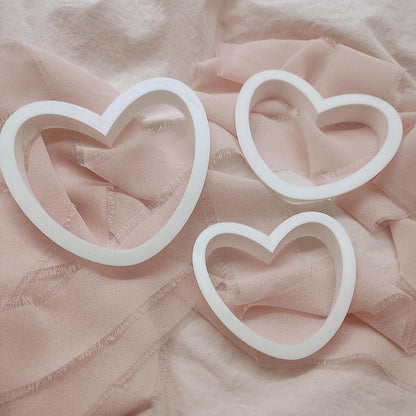 ROUNDED HEART COOKIE CUTTER