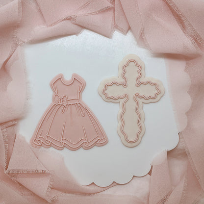 COMMUNION DRESS EMBOSSER SET