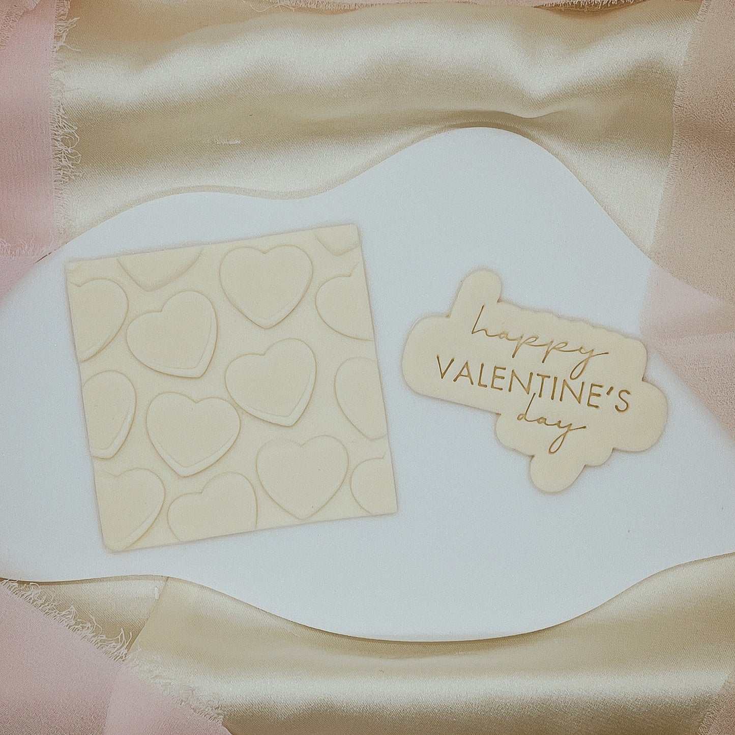 VALENTINE HEART CANDY PATTERN EMBOSSER